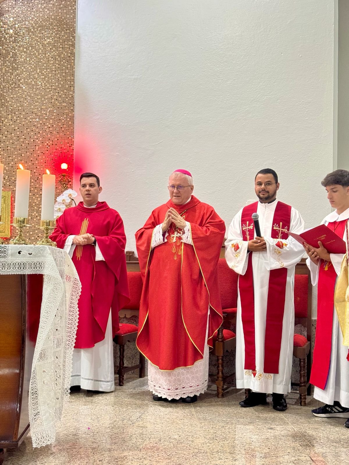 Crisma na Paróquia de São Sebastião de Serra do Salitre